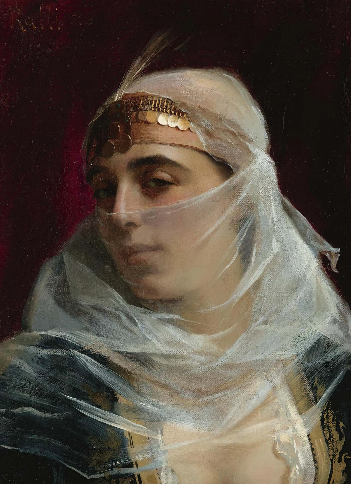 Theodoros Ralli - Turkish Woman