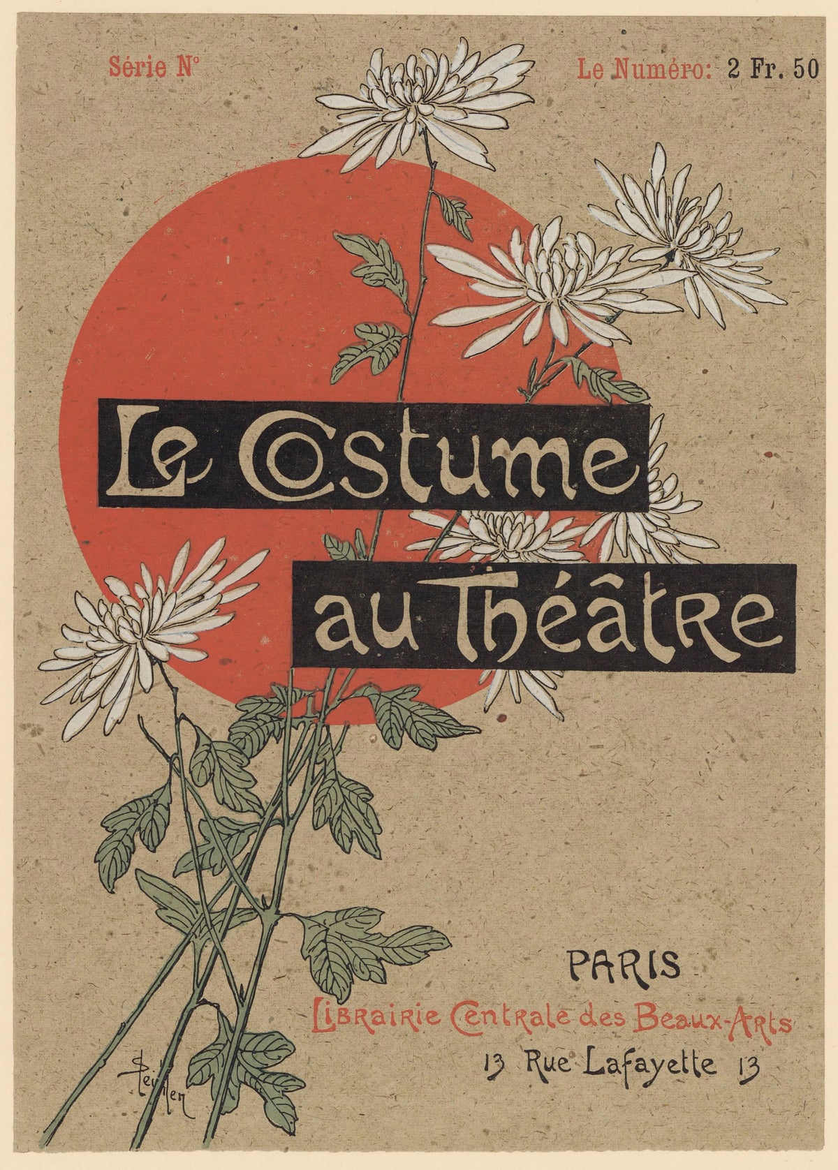Théophile Alexandre Steinlen - Le Costume - au Théâtre (1890)