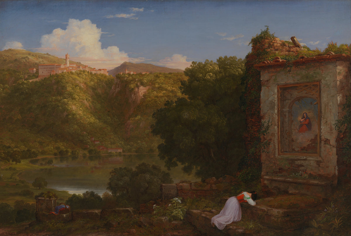 Thomas Cole - Il Penseroso (1845)
