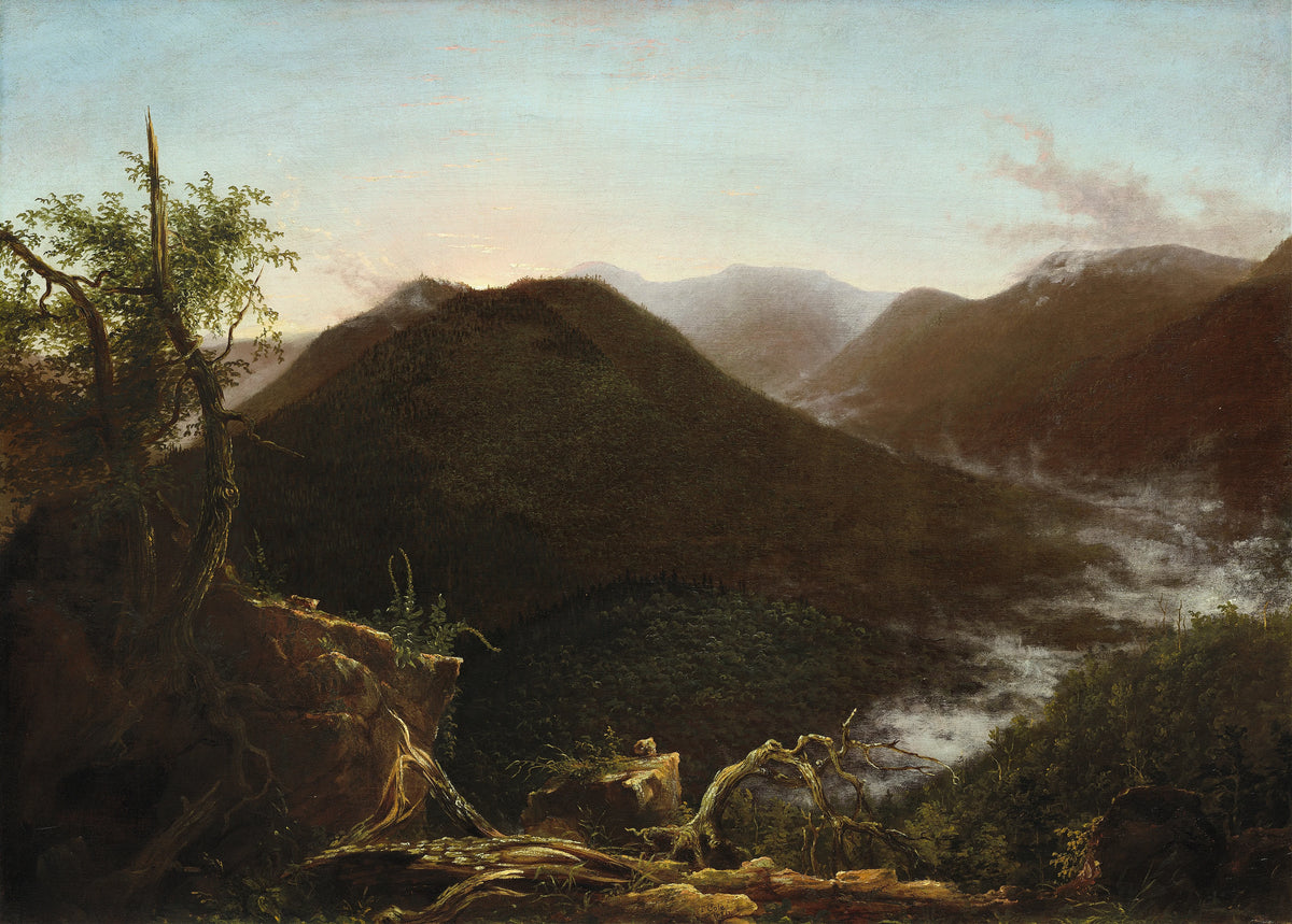 Thomas Cole - Sunrise in the Catskills (1826)