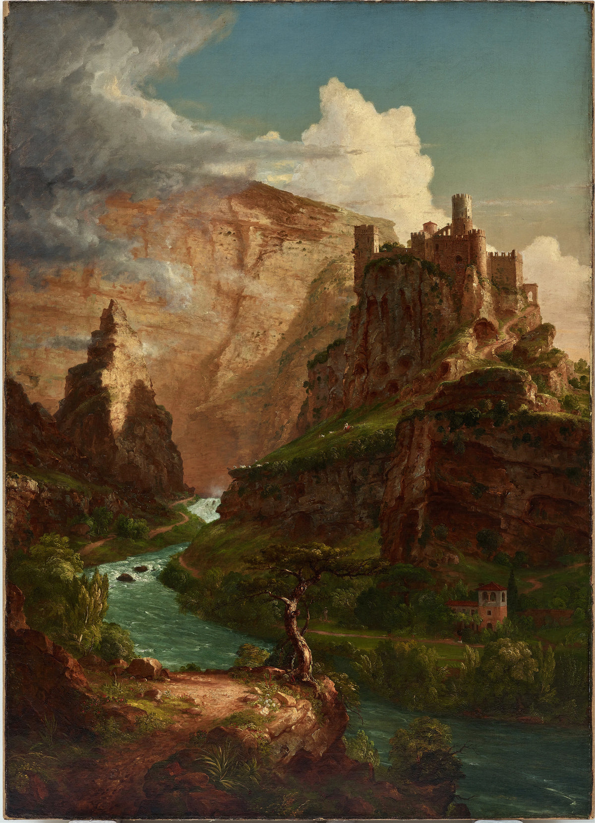 Thomas Cole - The Fountain of Vaucluse (1841)