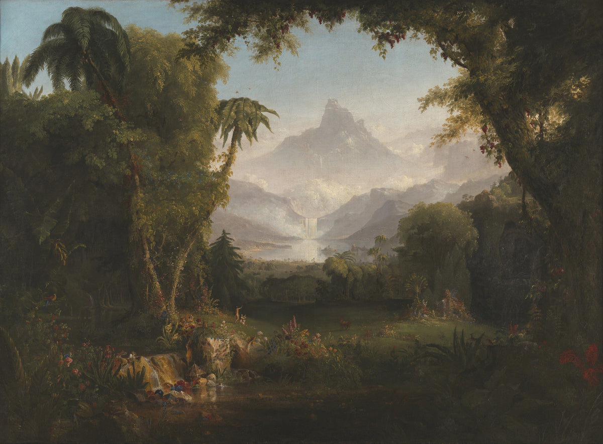 Thomas Cole - The Garden of Eden (1828)