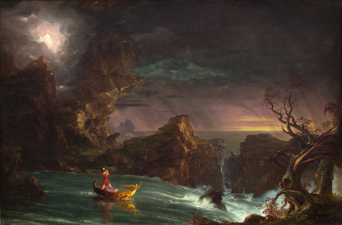 Thomas Cole - The Voyage of Life - Manhood (1842)