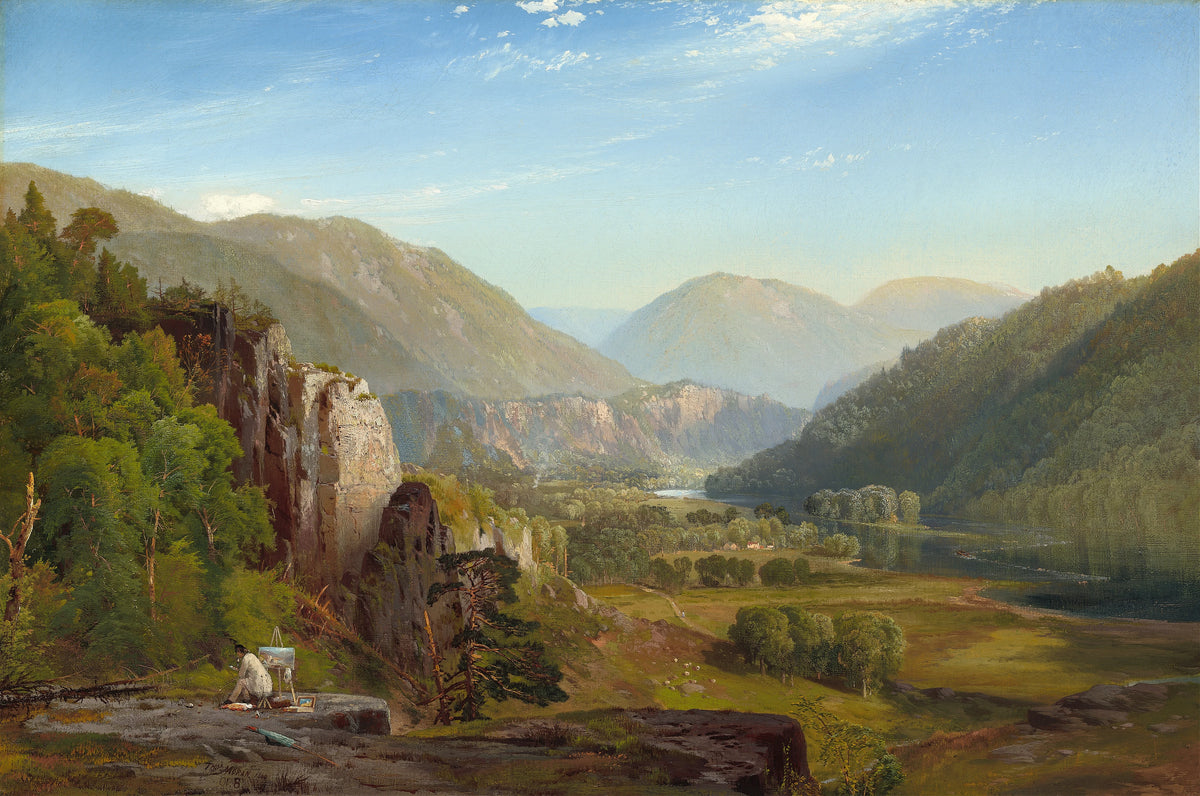 Thomas Moran - The Juniata,Evening (1864)