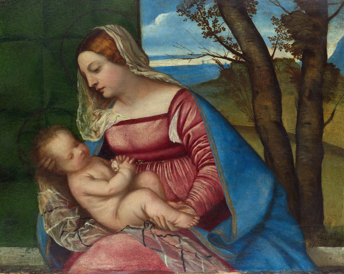 Titian - Madonna and Child (circa 1508)