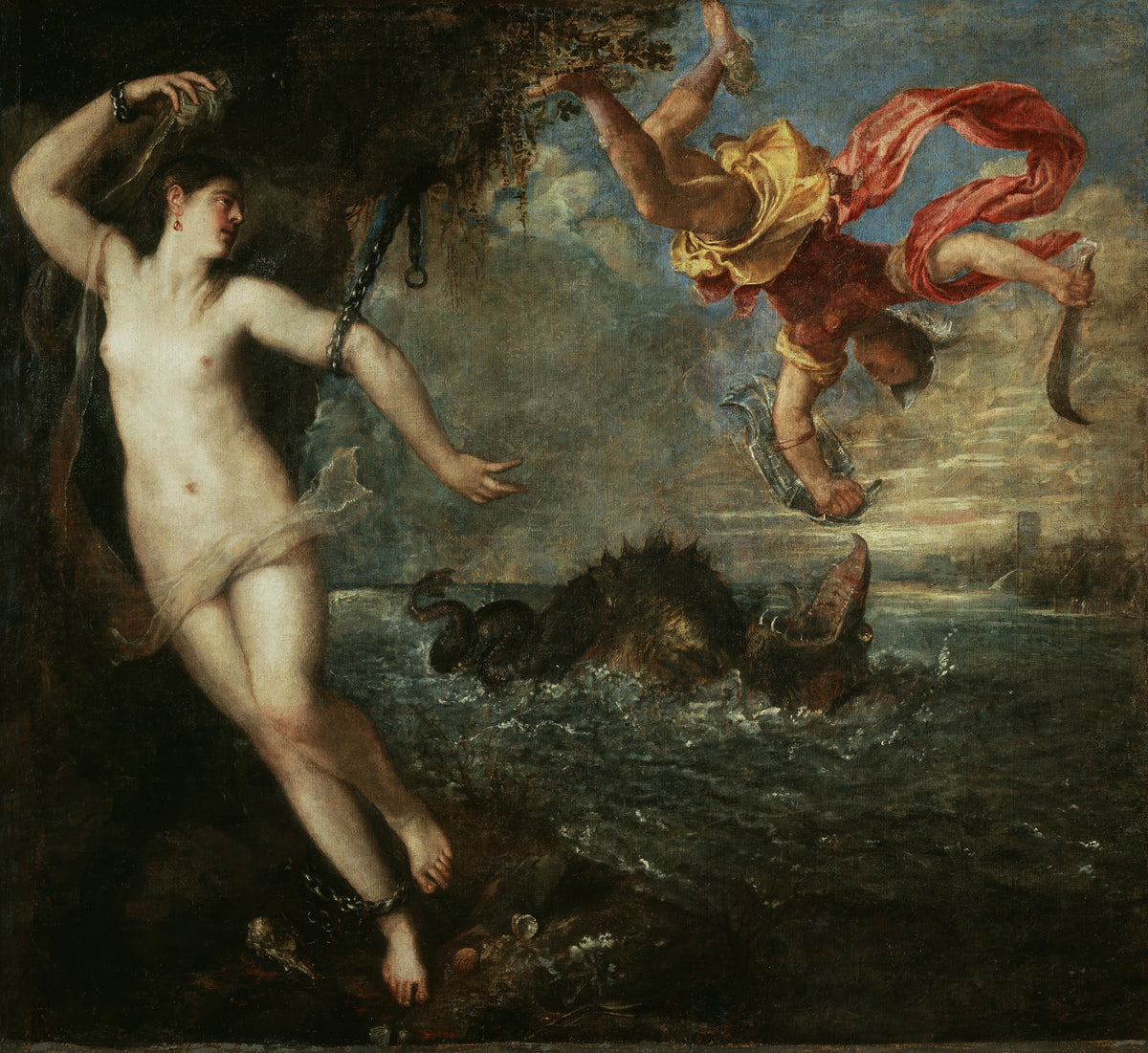 Titian - Perseus and Andromeda (about 1554 - 1556)