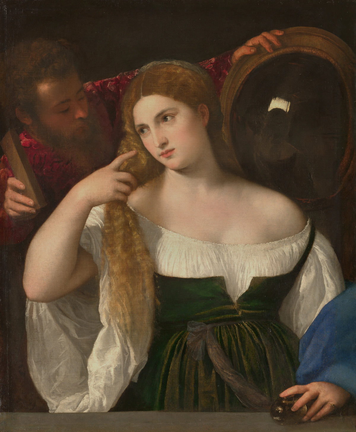 Titian - Portrait d'une Femme à sa Toilette (1514)