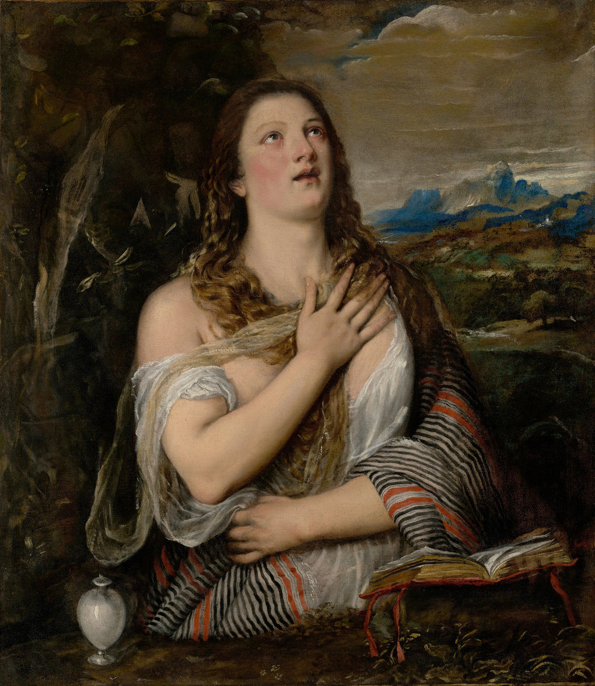 Titian - The Penitent Magdalene (1555-1565)