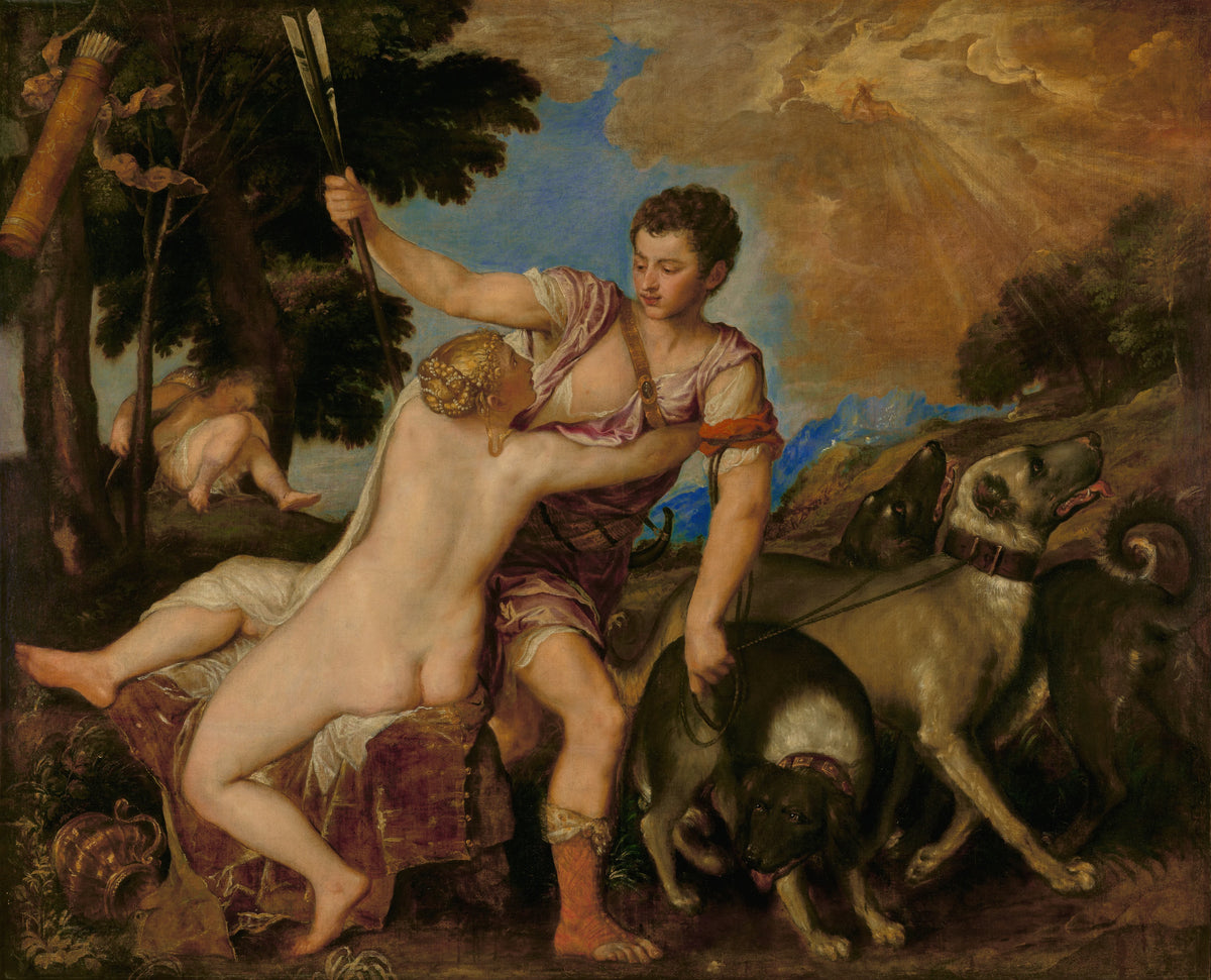 Titian - Venus and Adonis (1555-1560)