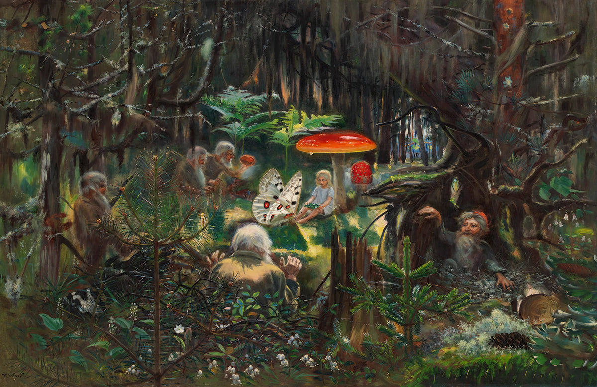 Torsten Wasastjerna - Fairy Tale Princess (1896)