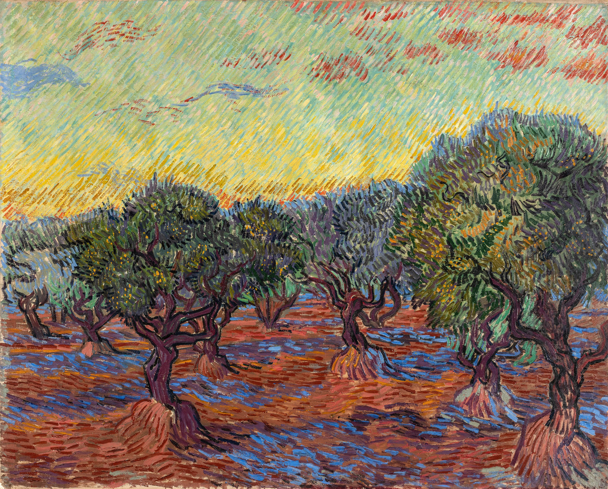 Vincent van Gogh - Olive Grove, Saint-Rémy (1889)