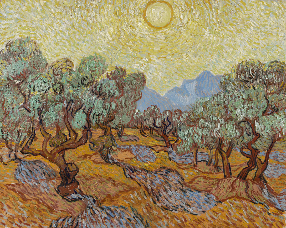 Vincent van Gogh - Olive Trees (1889)