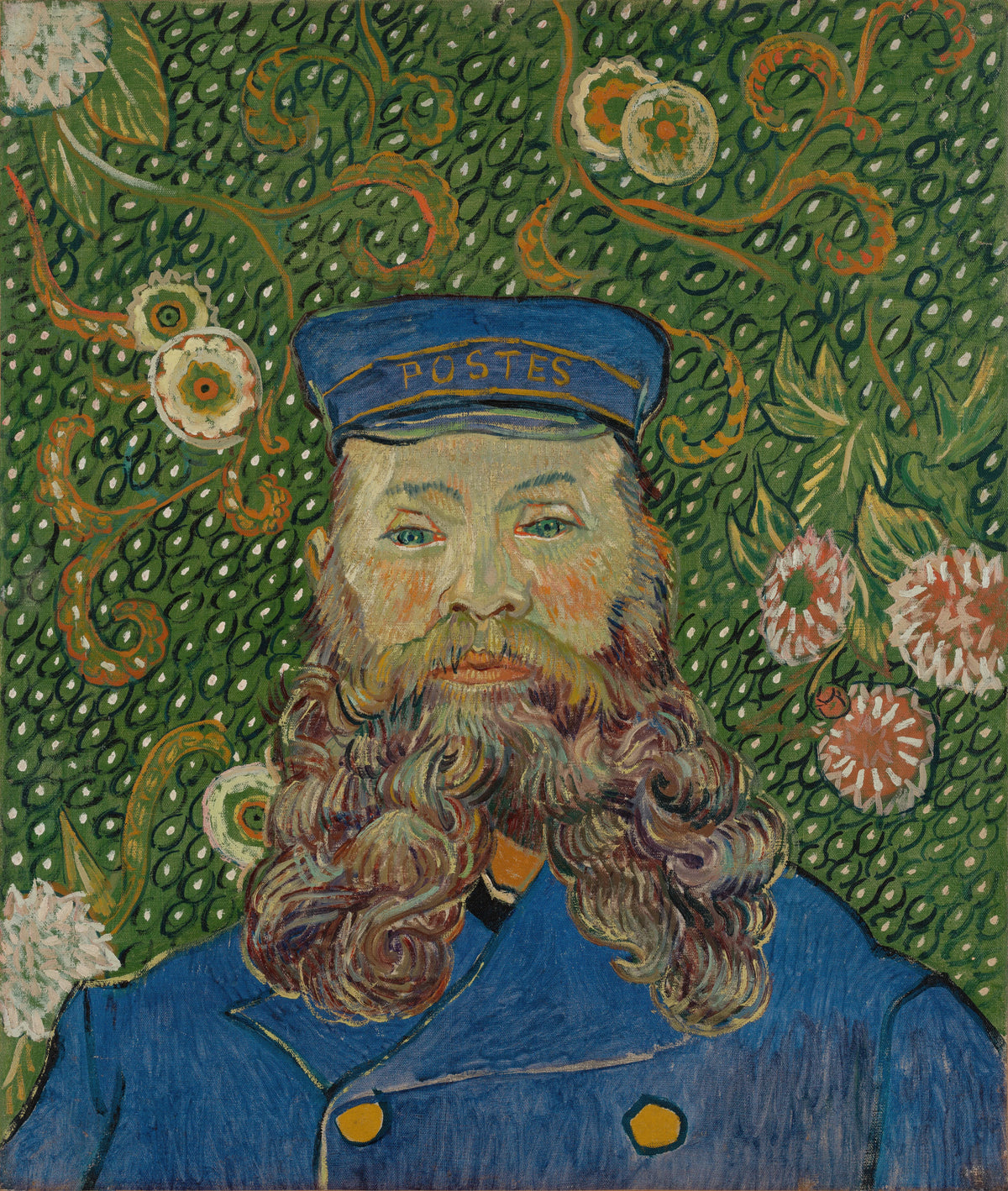 Vincent van Gogh - Portrait of Joseph Roulin (1889)