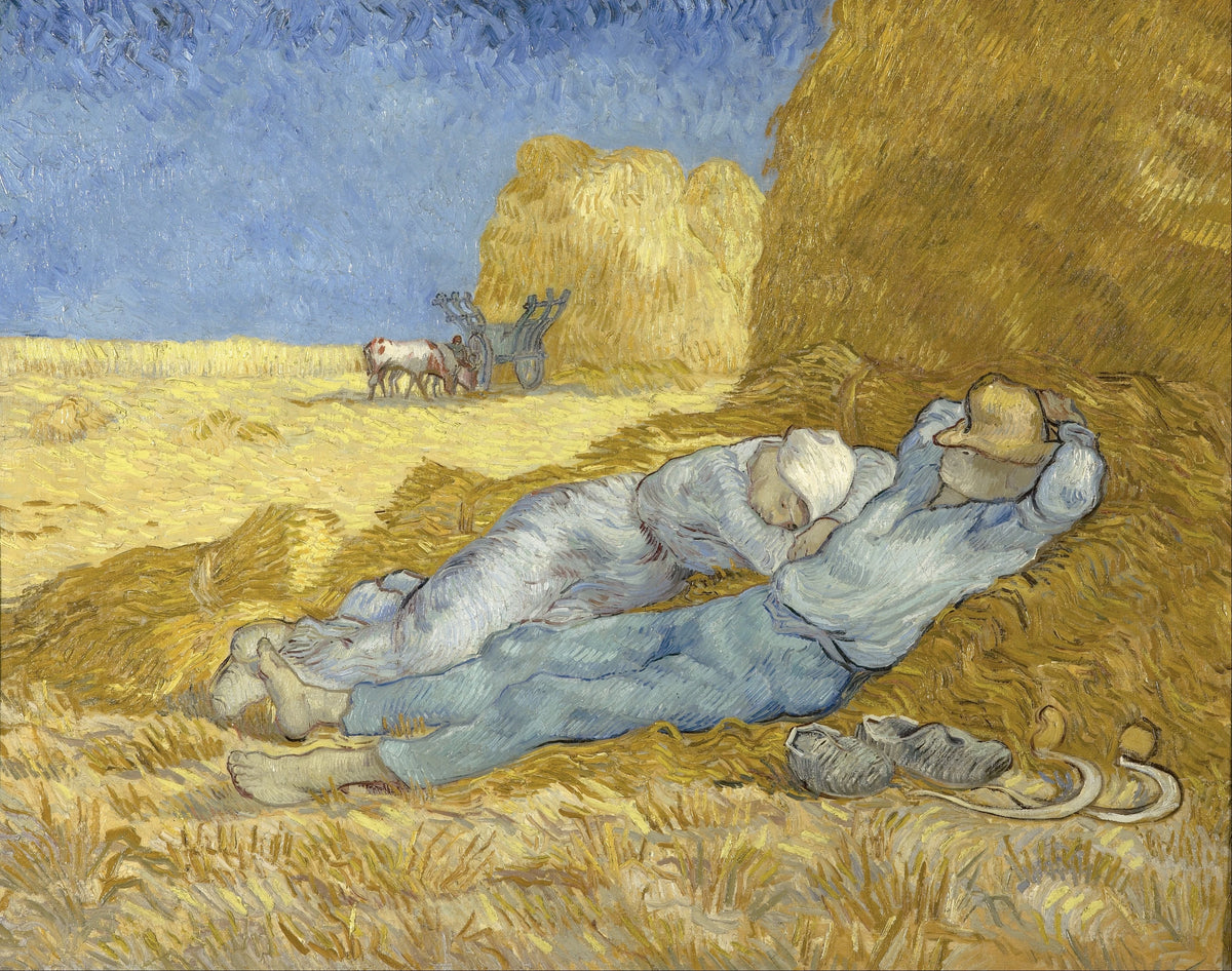 Vincent van Gogh - The Siesta (After Millet)