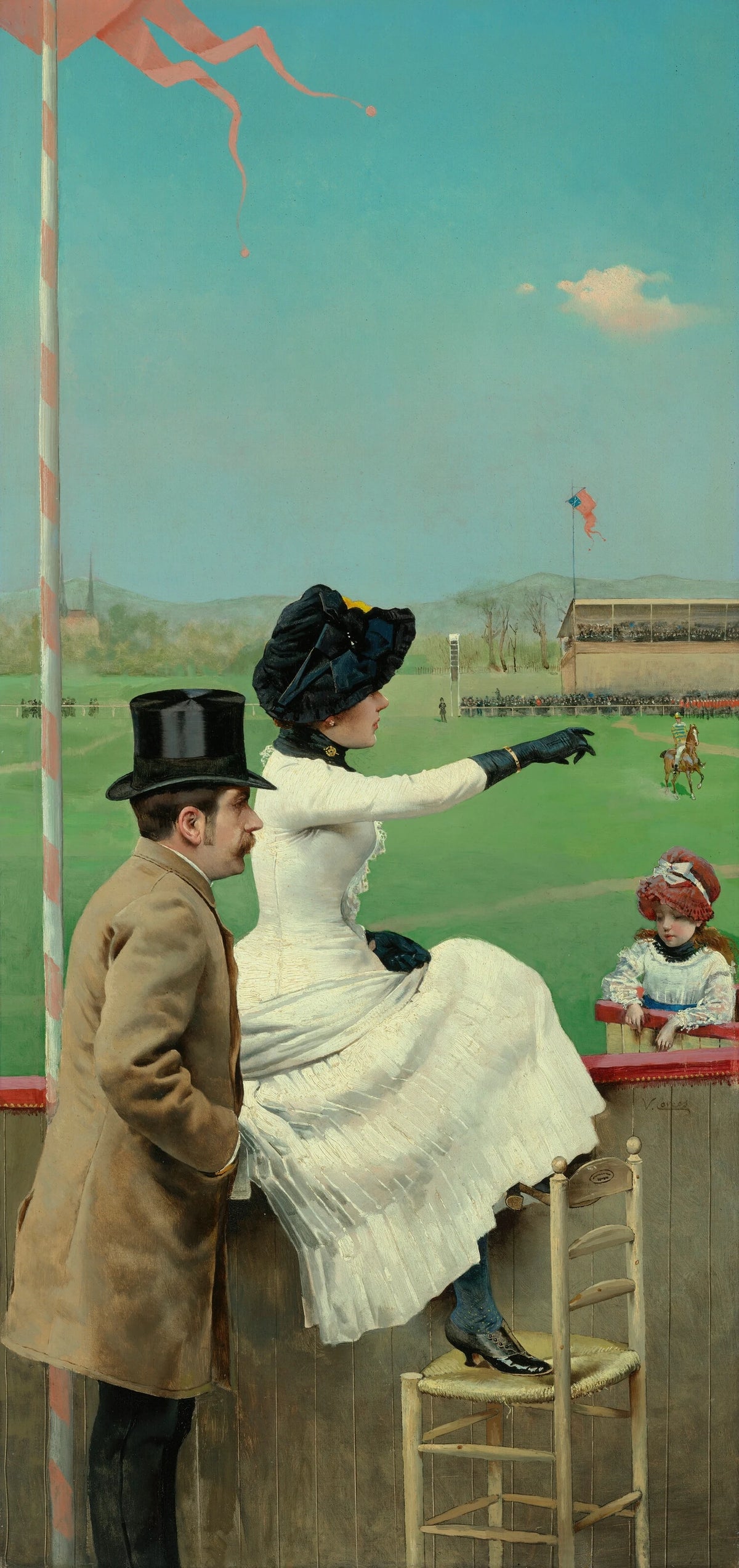 Vittorio Matteo Corcos - Le galop d'essai