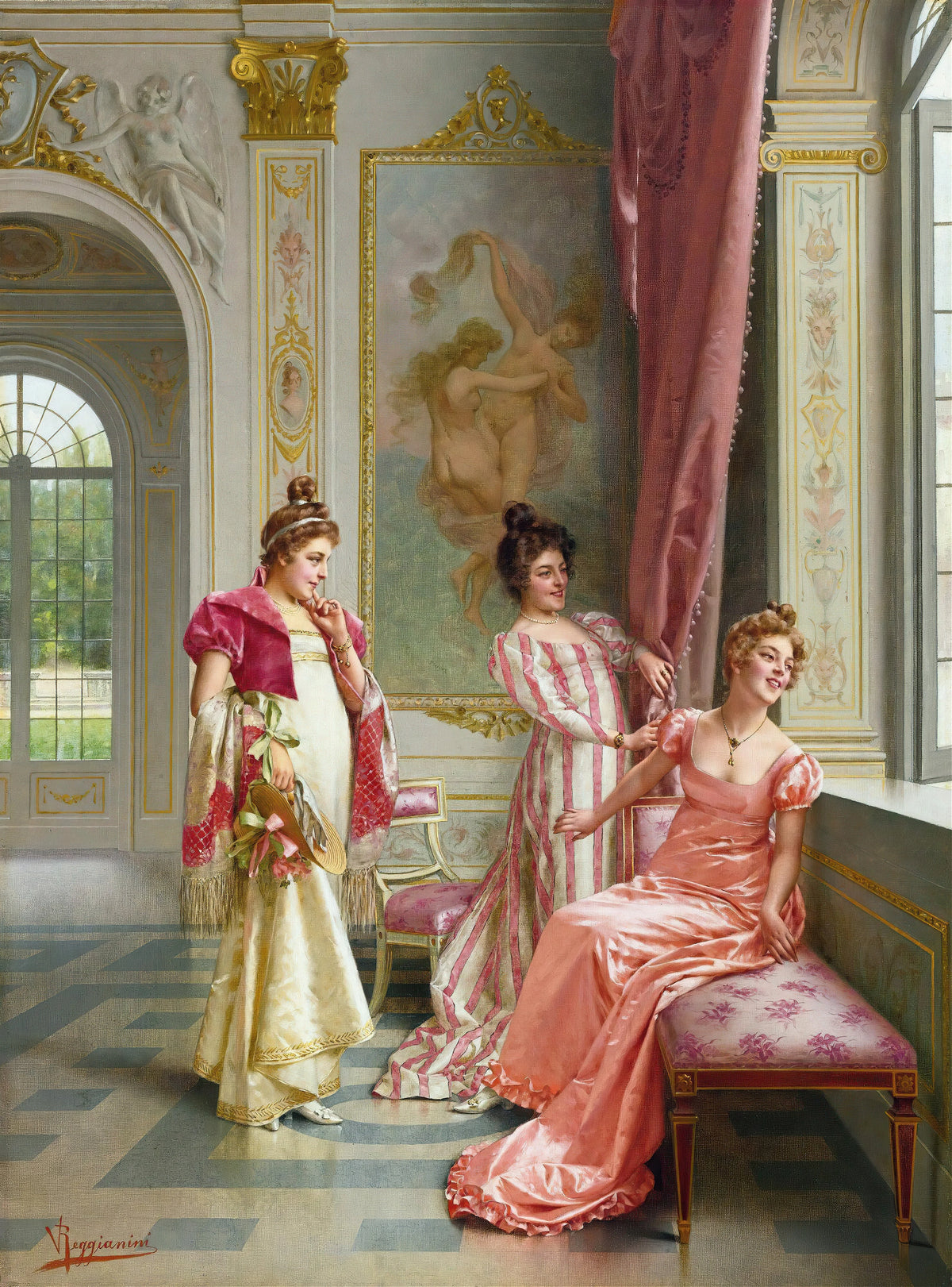 Vittorio Reggianini - The Coquettes' Adventure