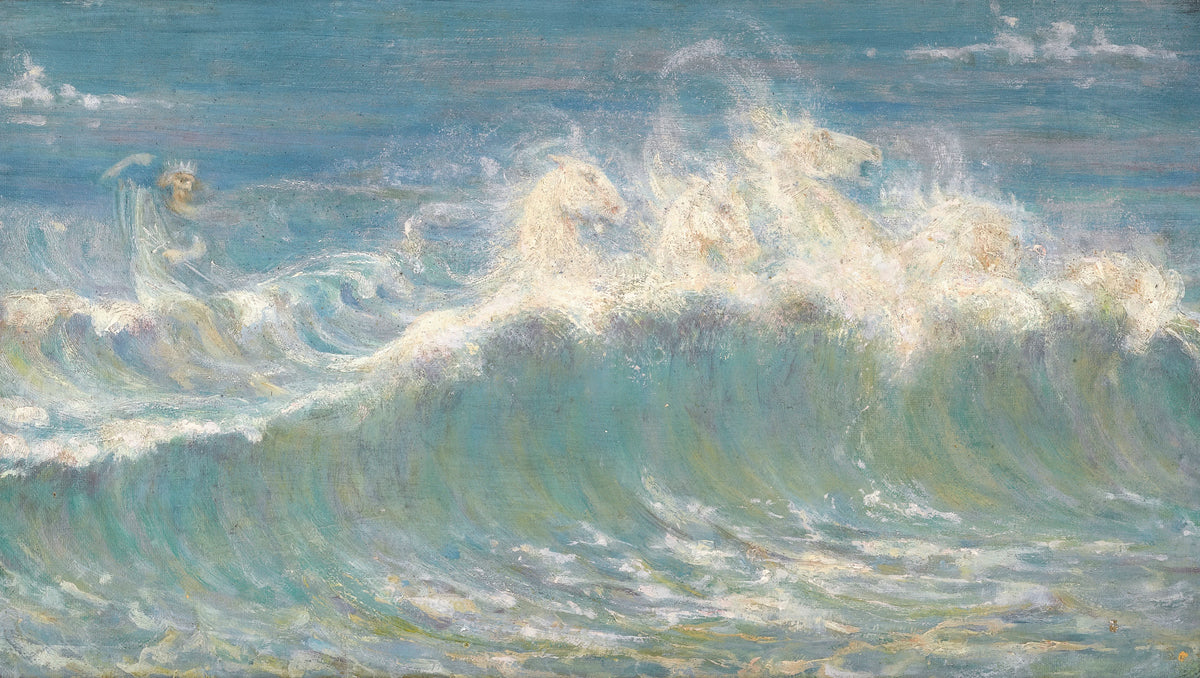 Walter Crane - Neptune's Horses