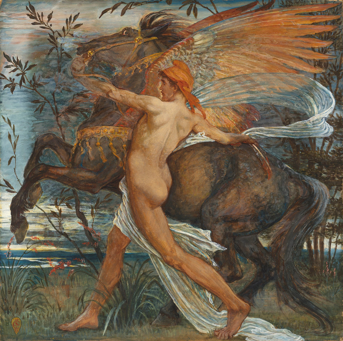 Walter Crane - Pegasus (1889)