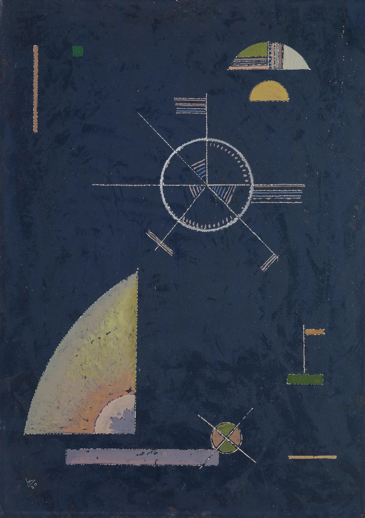 Wassily Kandinsky - Dull gray (1930)