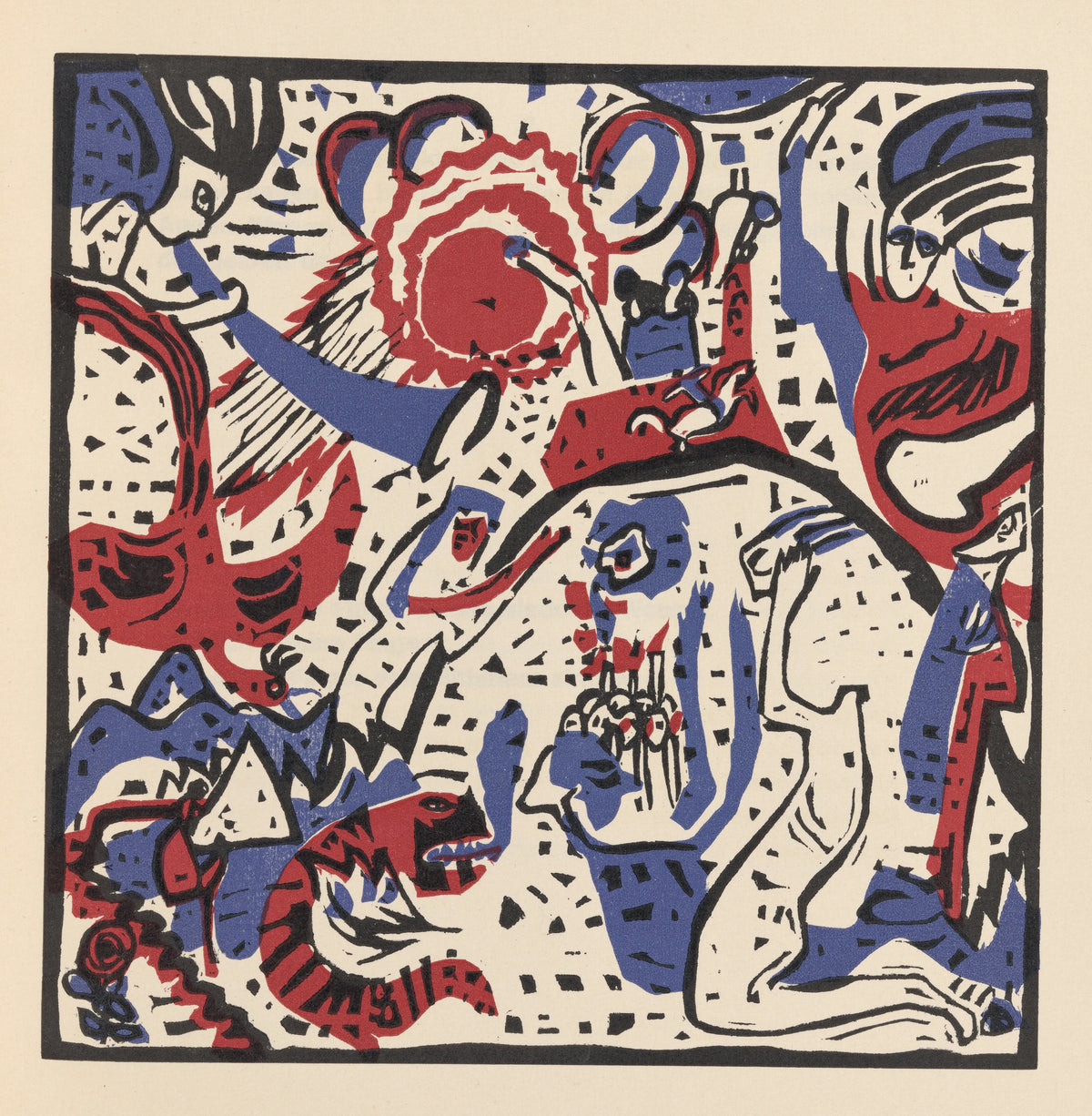 Wassily Kandinsky - Klänge Pl.11 (1913)