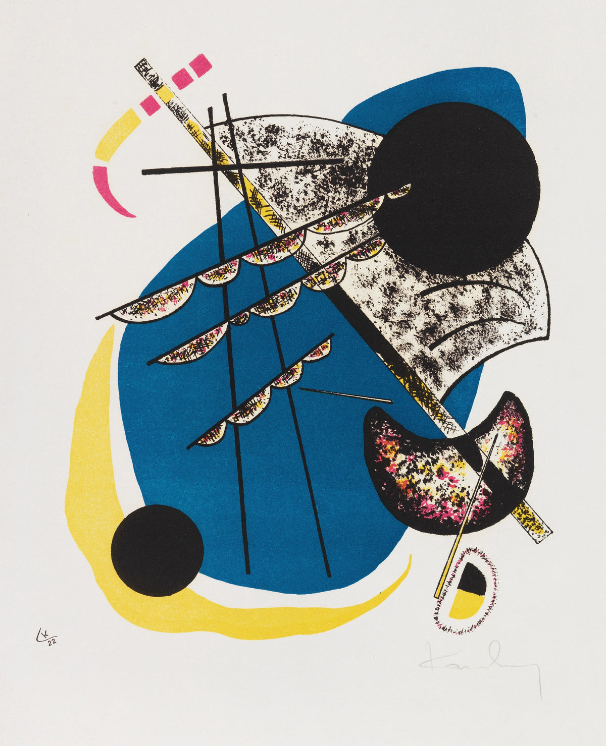 Wassily Kandinsky - Kleine Welten (Small Worlds) II (1922)