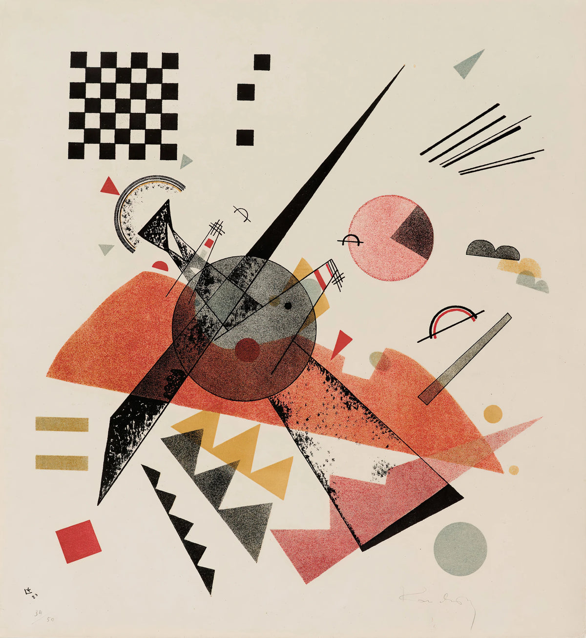 Wassily Kandinsky - Orange (1923)
