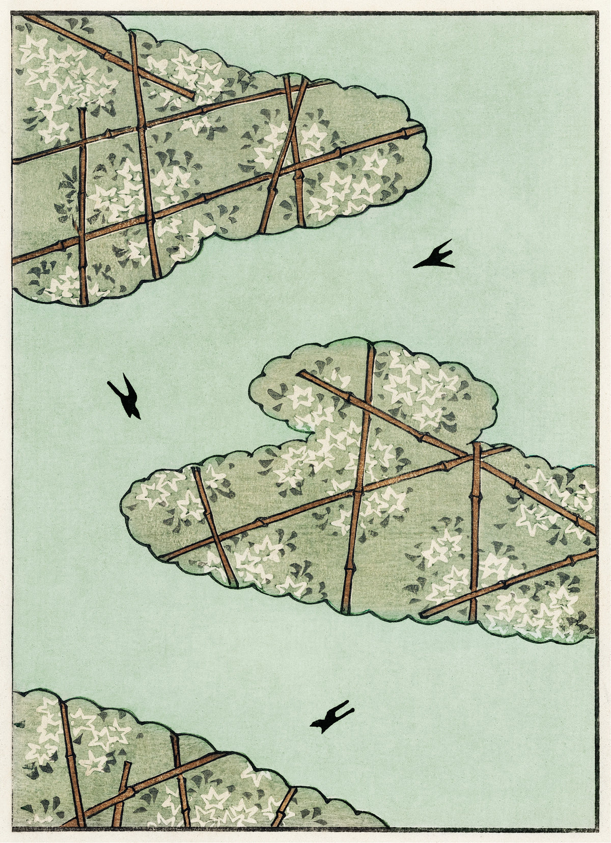 Watanabe Seitei - Sky illustration
