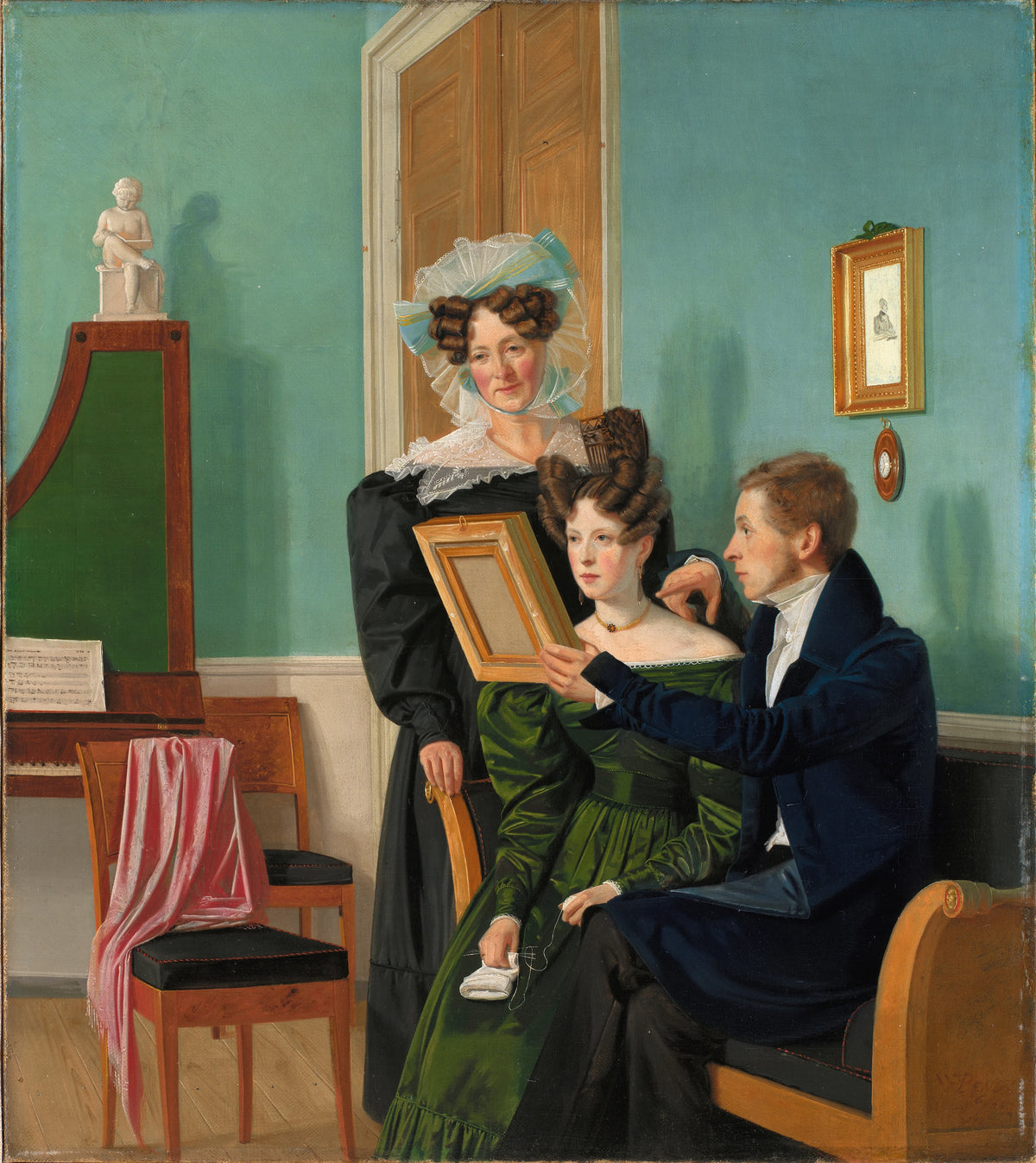 Wilhelm Bendz - The Raffenberg Family (1830)