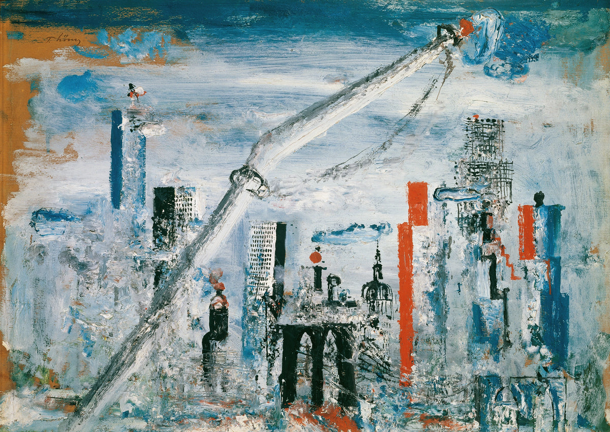 Wilhelm Thöny - Ansicht von Manhattan (East River) (1935-1938)