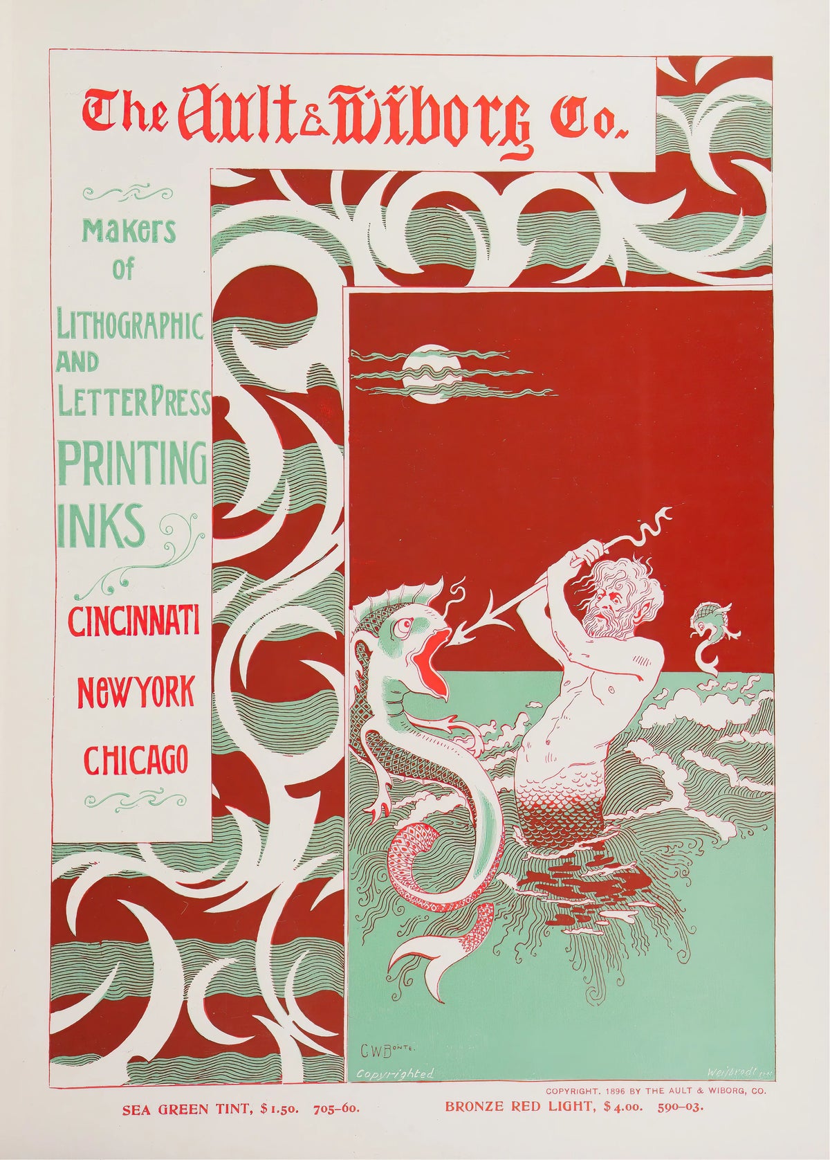 Will Bradley - Ault and Wiborg, Ad. 113 (1890-1913)