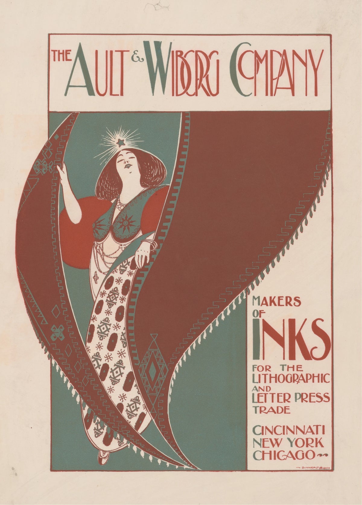 Will Bradley - Ault and Wiborg, Ad. 138 (1890-1913)