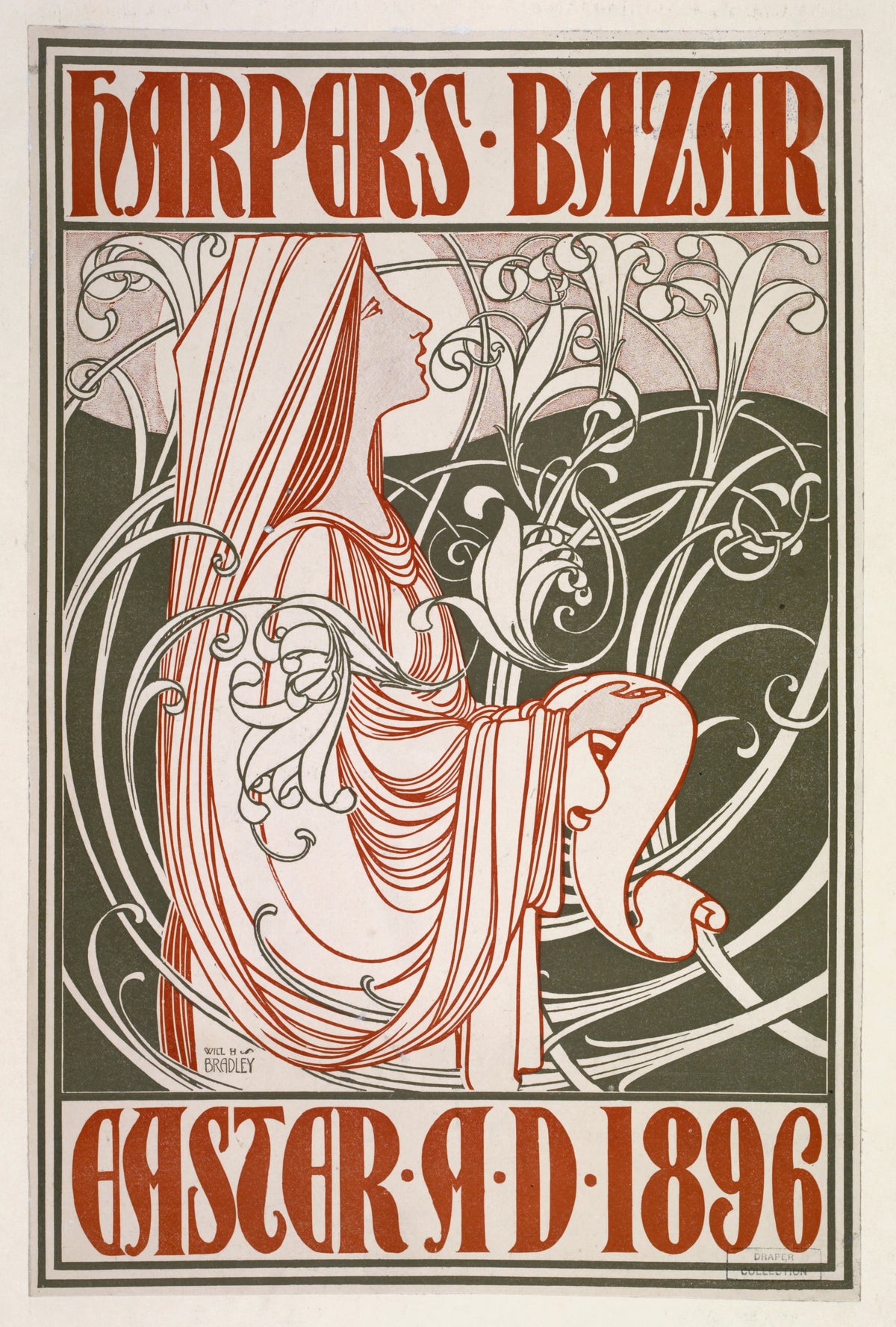Will Bradley - Harper's Bazar. Easter A. D. 1896 (1896)