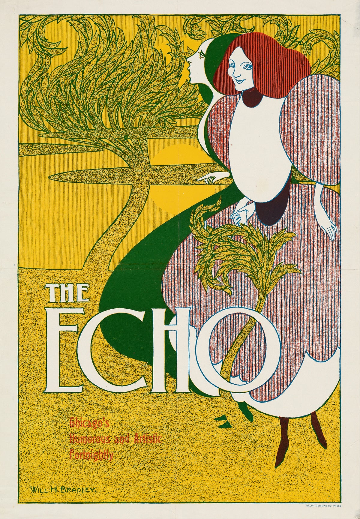 Will Bradley - The echo (circa 1890-1920)