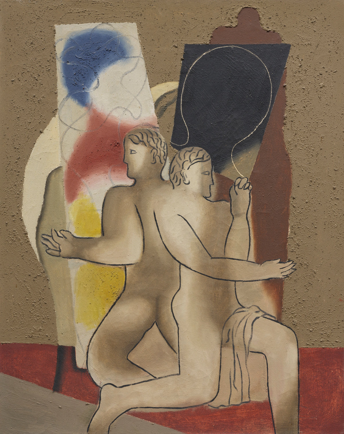 Willi Baumeister - Kniende Gruppe (1933)