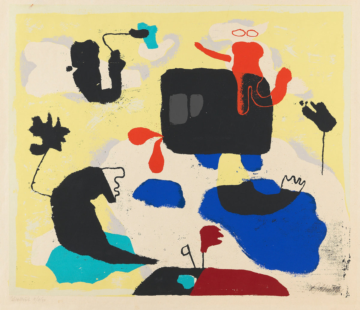 Willi Baumeister - Moby Dick (1950)