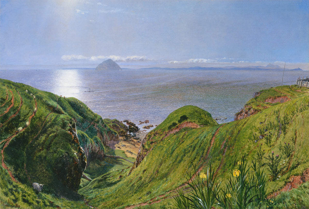 William Bell Scott - Ailsa Craig