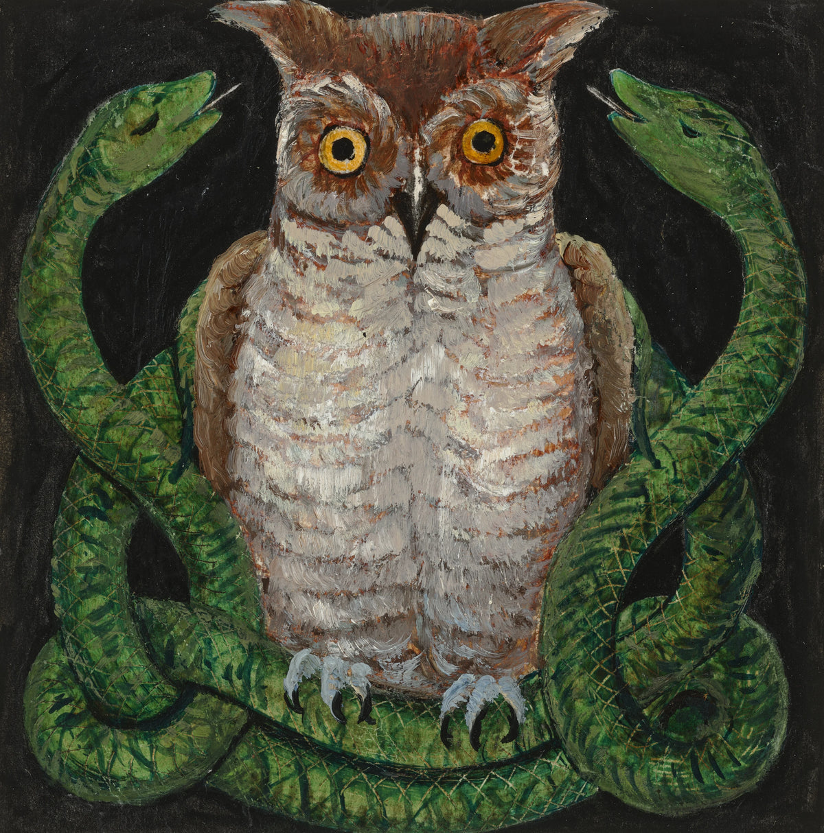 William Bell Scott - An Owl