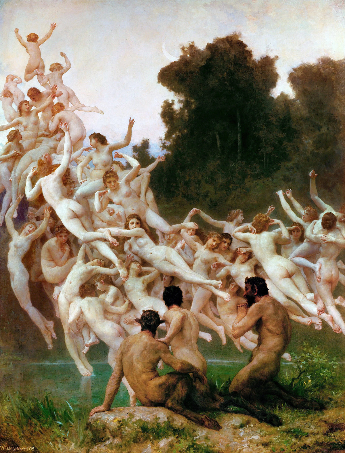 William Bouguereau - Les Oréades (1902)