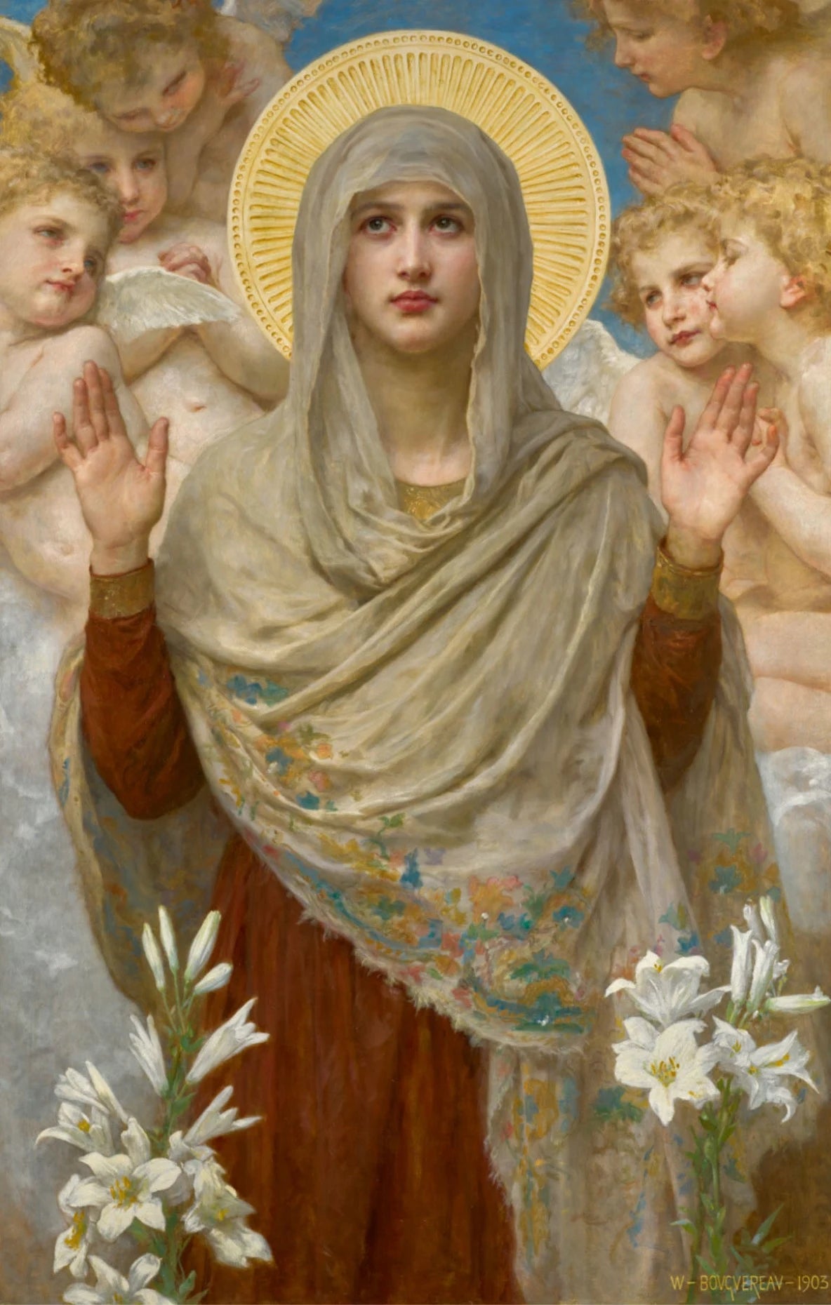William Bouguereau - Ora Pro Nobis (1903)