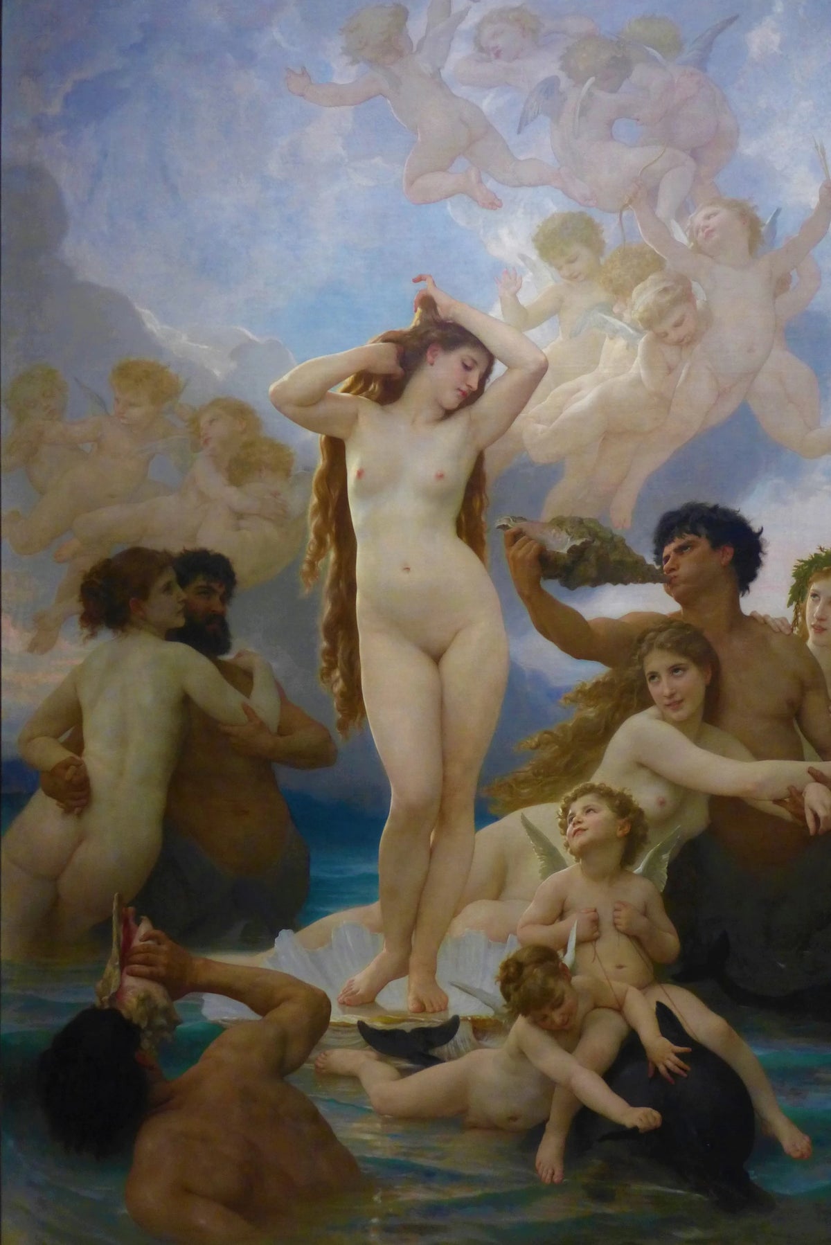 William Bouguereau - The Birth of Vénus (1879)