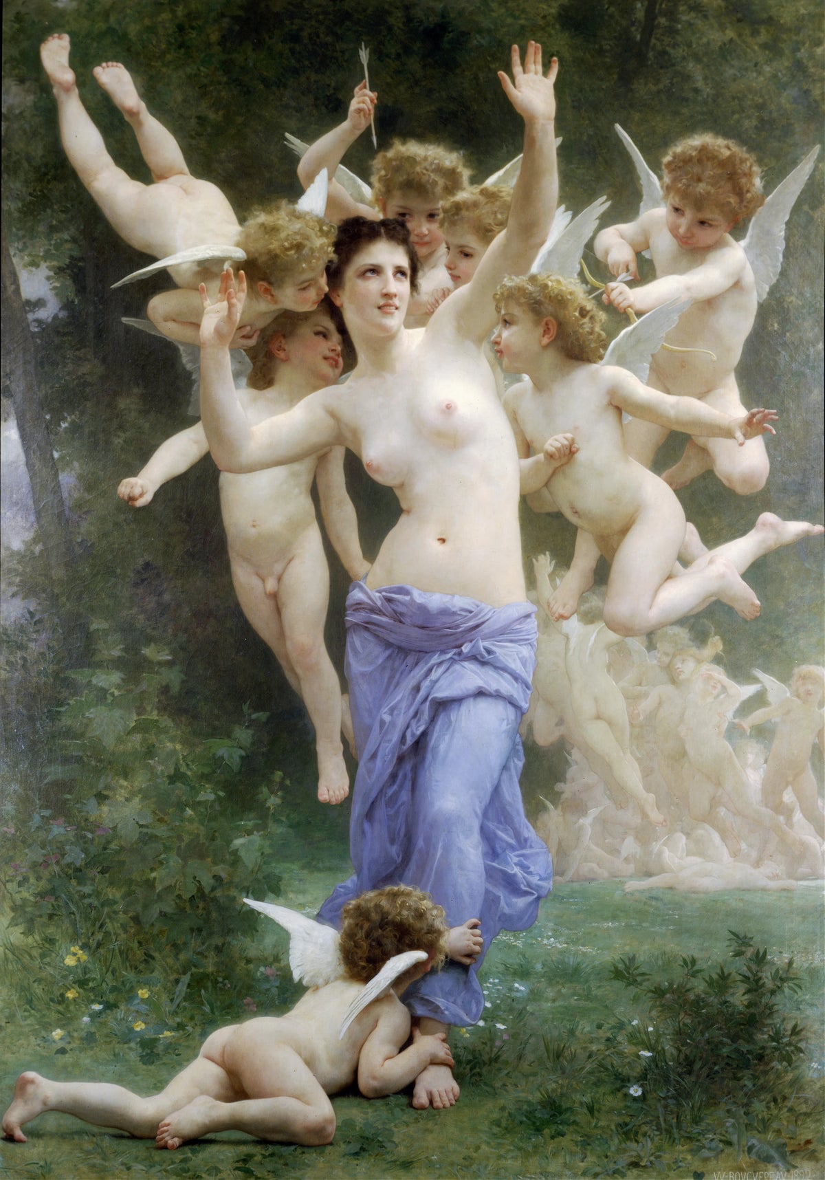 William Bouguereau - The Invasion (1892)