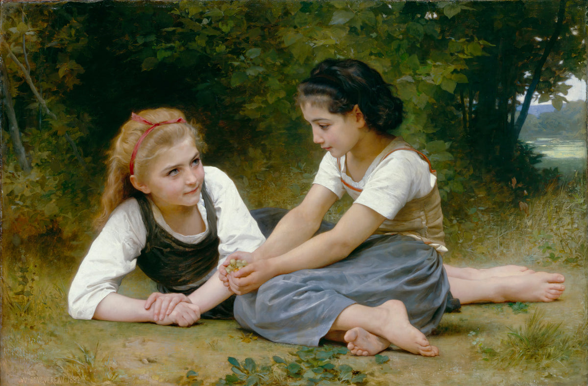William Bouguereau - The Nut Gatherers (1882)