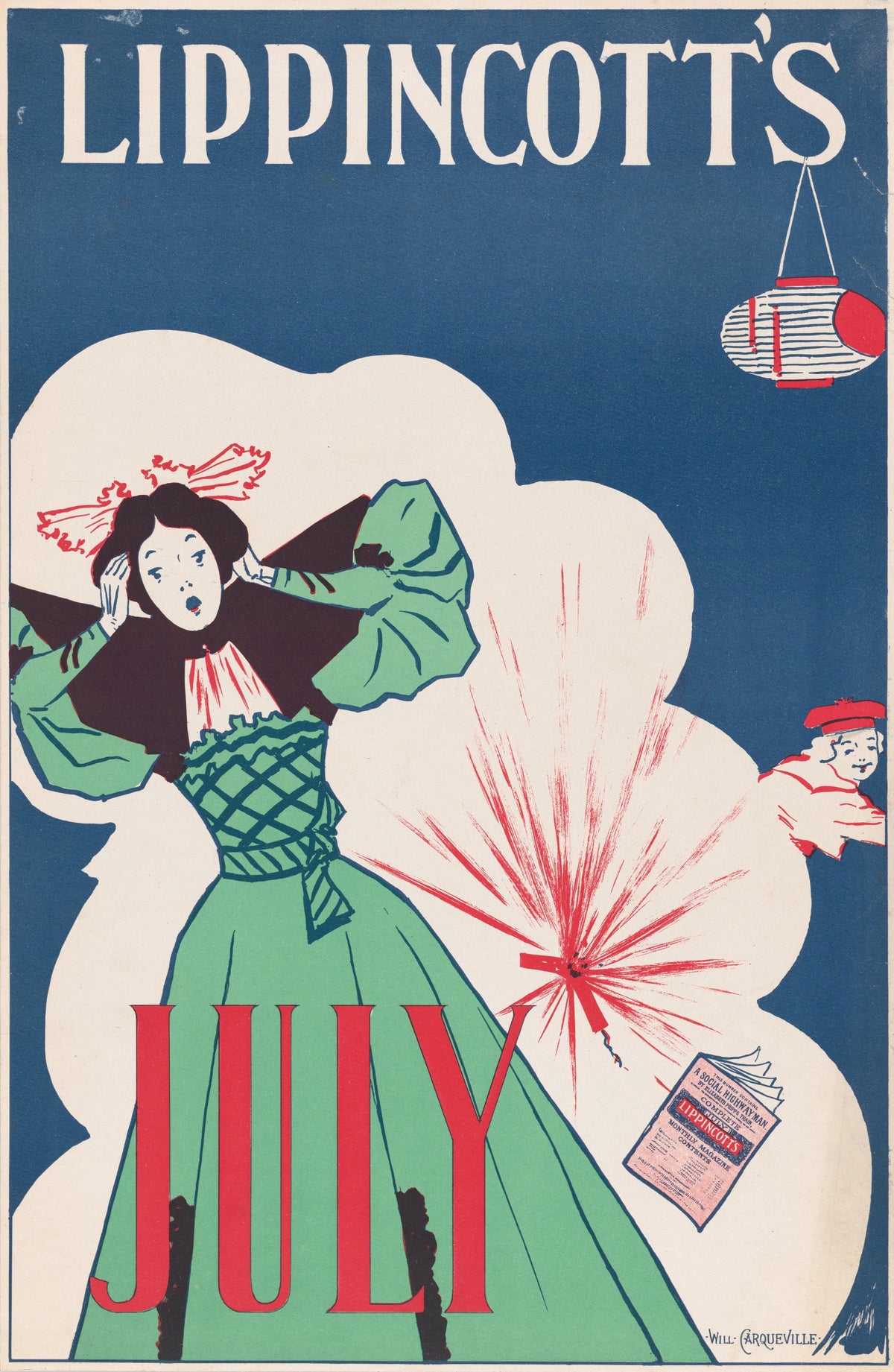 William Carqueville - Lippincott's July (1895)