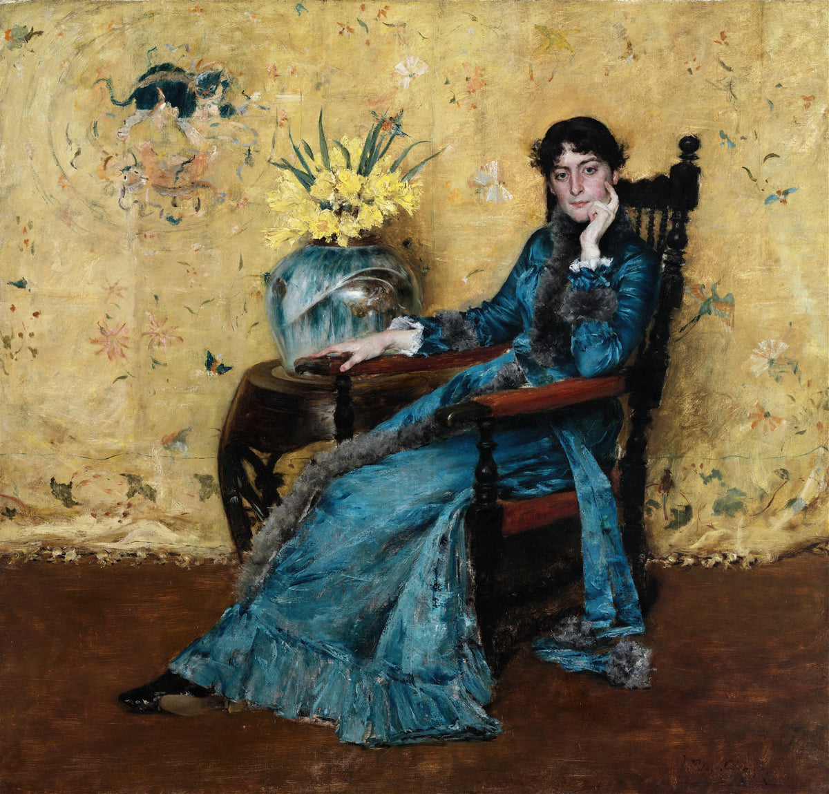 William Merritt Chase - Portrait of Dora Wheeler (1882-83)