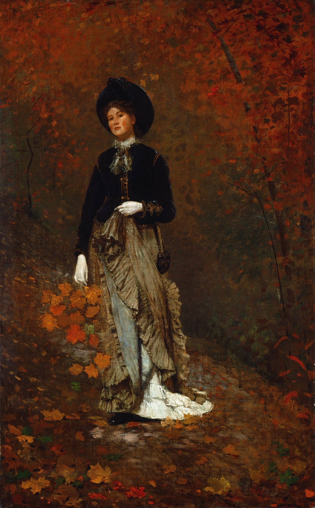 Winslow Homer - Autumn (1877)