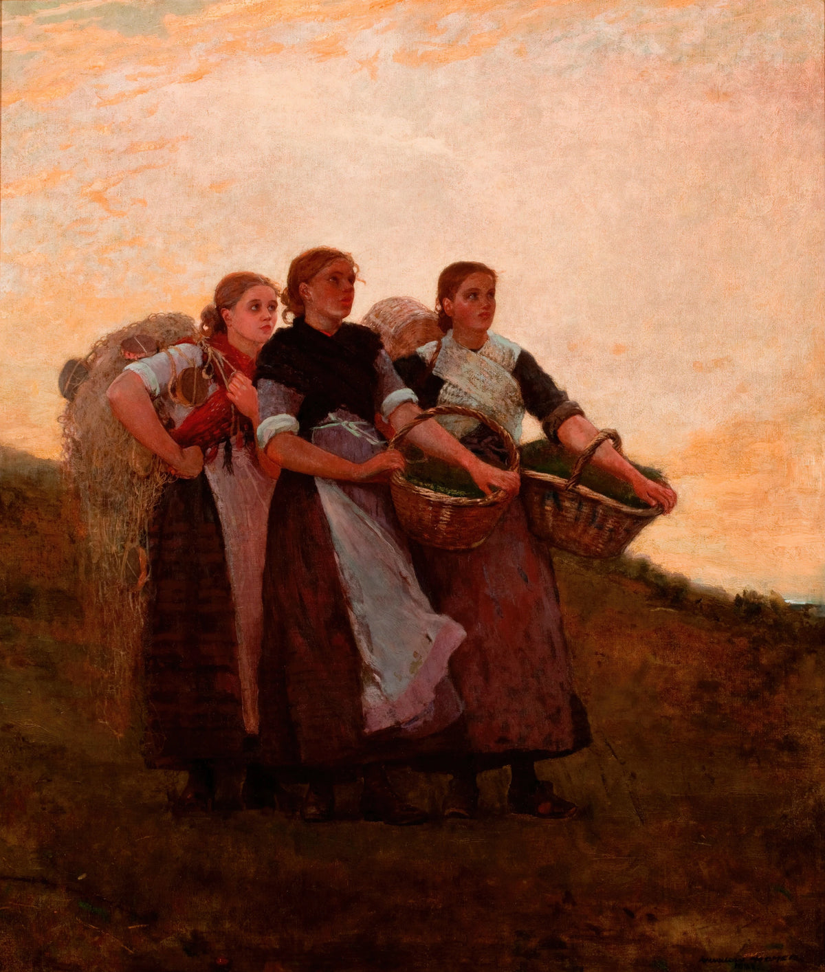 Winslow Homer - Hark! The Lark (1882)