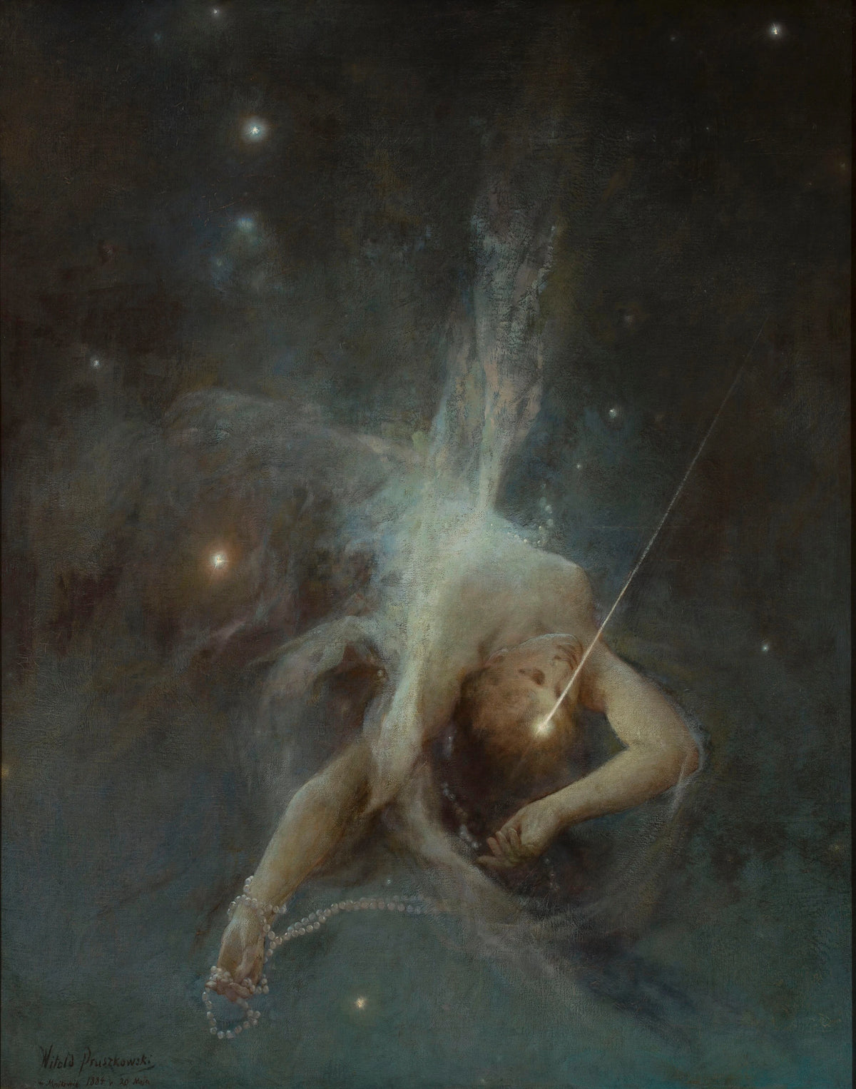 Witold Pruszkowski - Falling star (1884)