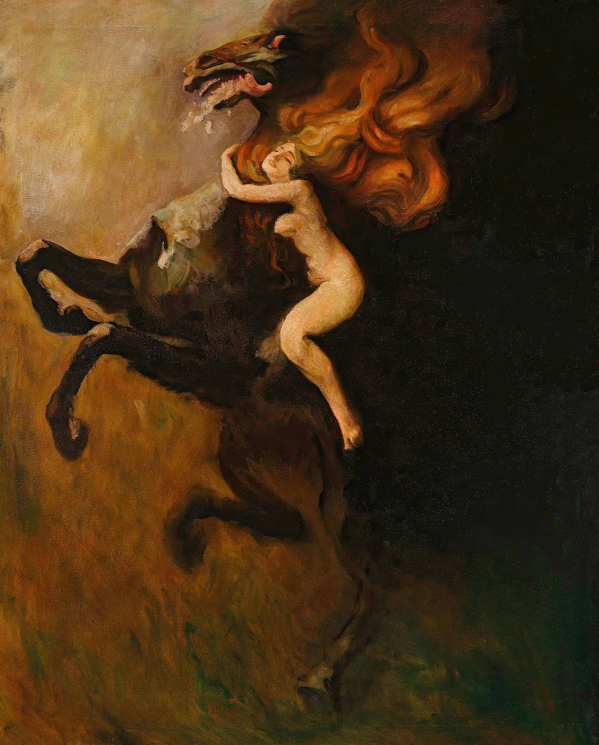 Władysław Podkowiński - Frenzy (1893)