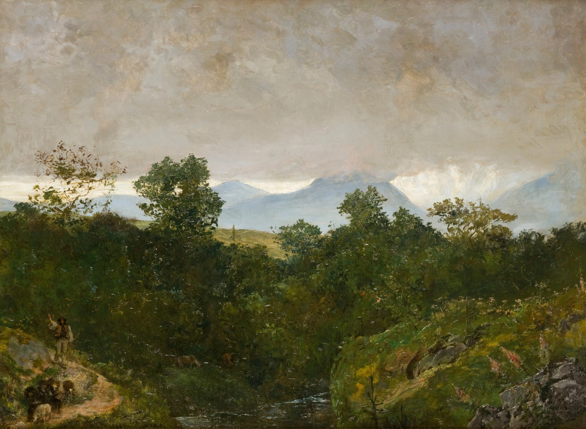Wojciech Gerson - Landscape from Podhale (1892)