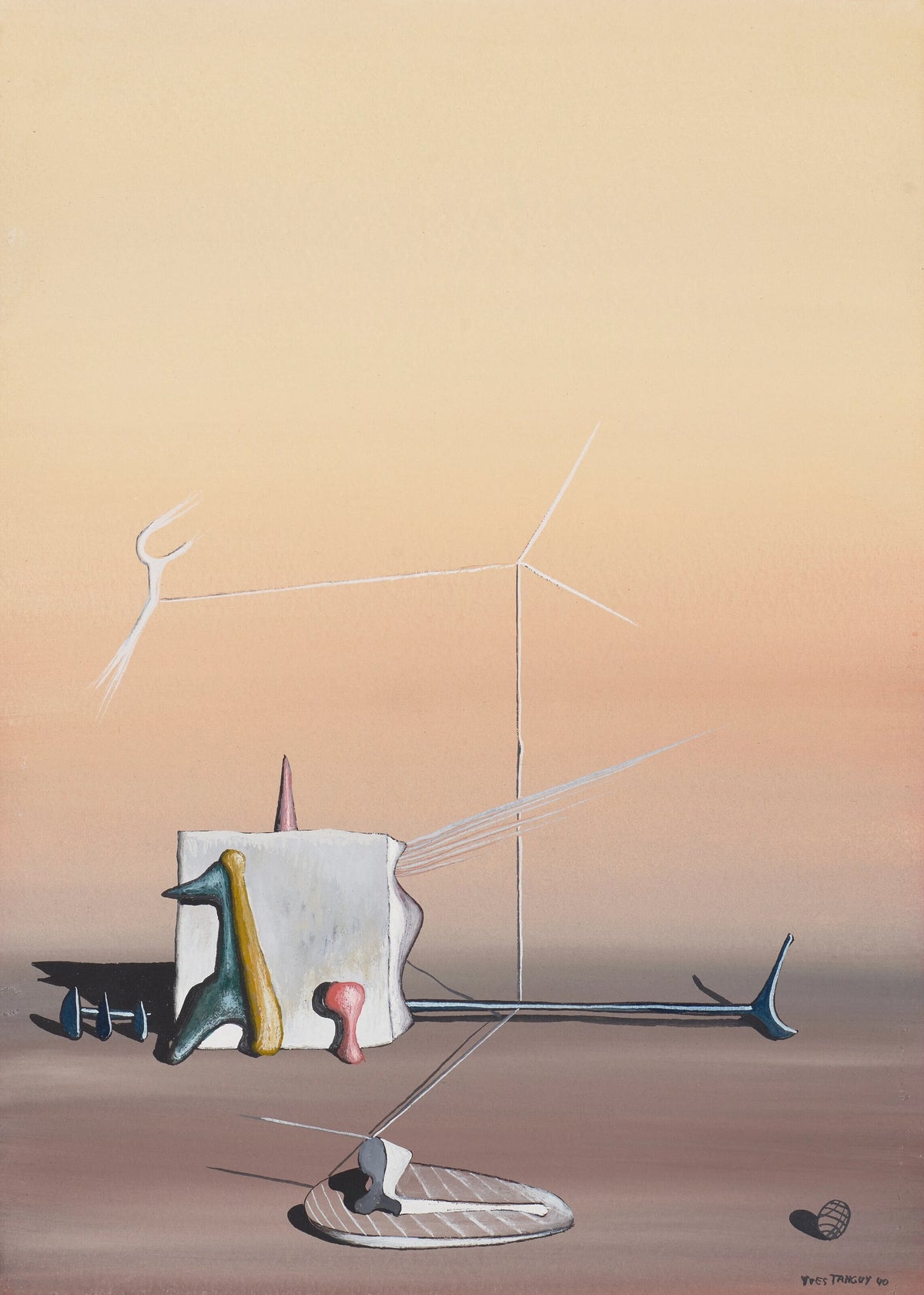 Yves Tanguy - Sans titre (1940)